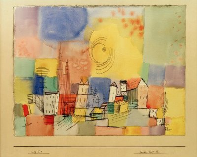 Deutsche Stadt BR von Paul Klee